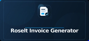 Roselt Invoice Generator banner