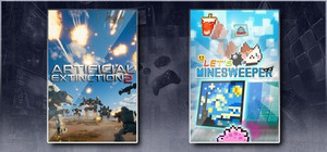 Artificial Extinction 2 & Let's Minesweeper banner