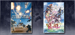 Artificial Extinction 2 & Rustil: Eternal Labyrinth Castle banner