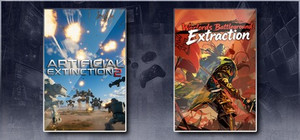 Artificial Extinction 2 & Warlords Battleground: Extraction banner