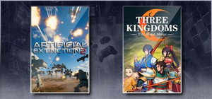 Artificial Extinction 2 & Three Kingdoms: The Blood Moon banner