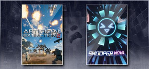 Artificial Extinction 2 & SHOOPER NOVA banner