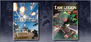 Artificial Extinction 2 & I Am Legion: Stand Survivors banner