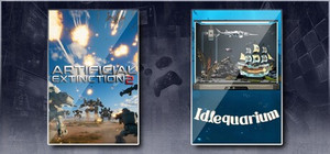 Artificial Extinction 2 & Idlequarium banner