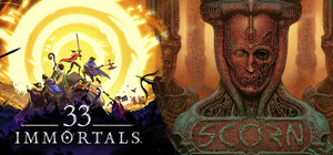 33 Immortals® and Scorn banner
