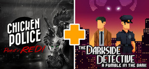 The Darkside Detective: FITD + Chicken Police - P.I.R! banner