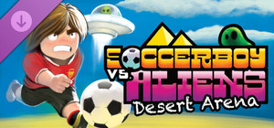 Soccerboy vs Aliens - World 2 - Desert Arena banner