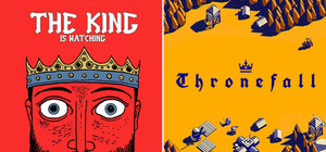 The King is Watching x Thronefall banner