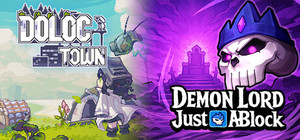 Doloc Town & Demon Lord: Just a Block banner