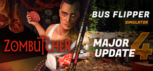 Bus Flipper Simulator х ZOMBUTCHER banner