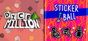 Dice A Million & STICKER/BALL banner