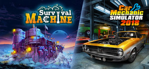Survival Machine and Car Mechanic Simulator 2018 banner
