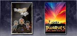 Teller's Duty & Dwarves: Glory, Death and Loot banner