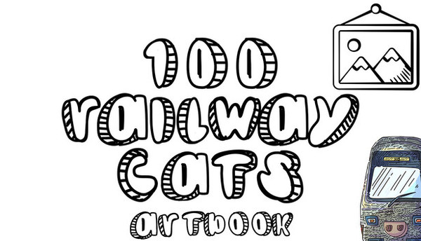 100 Railway Cats - Artbook