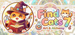 Find Cats 7 Art & Alchemy banner