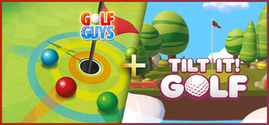 Tilt It! Golf + Golf Guys banner