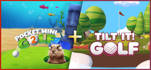 Tilt It! Golf + Pocket Mini Golf 2 banner