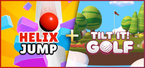 Tilt It! Golf + Helix Jump banner