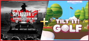 Tilt It! Golf + Splatter - Zombiecalypse banner
