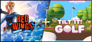 Tilt It! Golf + Red Wings: American Aces banner