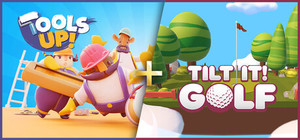 Tilt It! Golf + Tools Up! banner