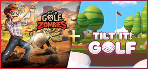 Tilt It! Golf + Golf vs Zombies banner
