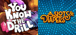 You Know The Drill & Slots & Diapers banner