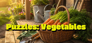 Puzzles: Vegetables banner