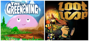 The Greenening x Loot Loop banner