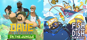DAVE THE DIVER x Fish to Dish: Idle Sushi banner
