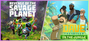 Revenge of the savage Planet X DAVE THE DIVER banner