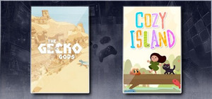Gecko Gods & Cozy Island banner