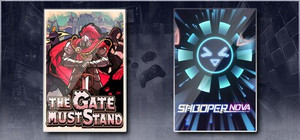 The Gate Must Stand & SHOOPER NOVA banner