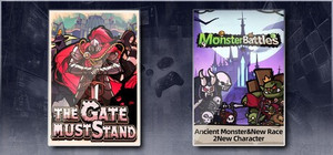 The Gate Must Stand & Monster Battles banner