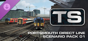 TS Marketplace: Portsmouth Direct Line: London Waterloo - Portsmouth Harbour Scenario Pack 01 banner