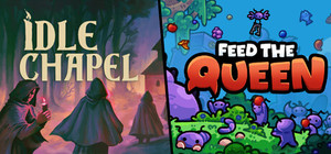 Idle Chapel + FEED THE QUEEN banner