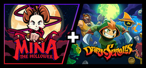 Mina the Hollower + Dark Scrolls banner
