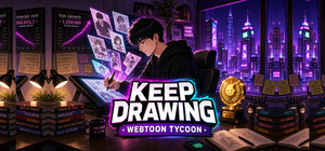 Keep Drawing: Webtoon Tycoon banner