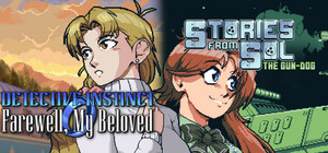 Detective Instinct x Stories from Sol: Two Retro Indie ADVs banner