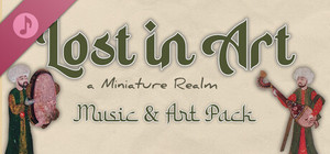 Lost in Art: a Miniature Realm Soundtrack + Art Book banner