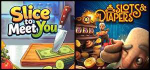 Slice To Meet You + Slots & Diapers banner