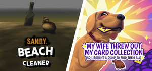 My Wife Threw Out My Card Collection (So I Bought a Dump to Find Them All) ⭐ + S.A.N.D.Y. - Beach Cleaner banner