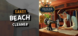 Tailor Simulator & S.A.N.D.Y. - Beach Cleaner banner