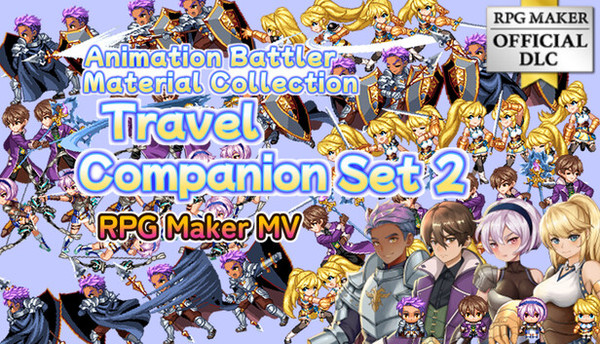 RPG Maker MV - Animation Battler Material Collection Travel Companion Set 2