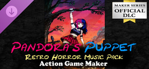 ACTION GAME MAKER - Pandora's Puppet : Retro Horror Music Pack banner