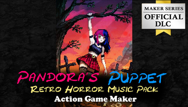 ACTION GAME MAKER - Pandora's Puppet : Retro Horror Music Pack