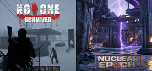 Nuclear Epoch + No One Survived banner