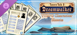 Tavern Talk 2: Dreamwalker - TTRPG Character Sheet Bundle banner