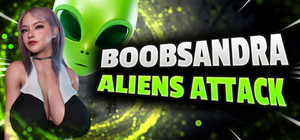 BOOBSANDRA ALIENS ATTACK banner