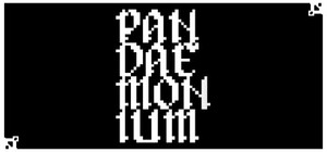 PAN-DAE-MON-IUM banner